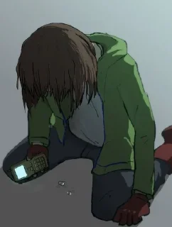 🌟 Storyshift chara in nutshell, стикер Telegram 21 из 67