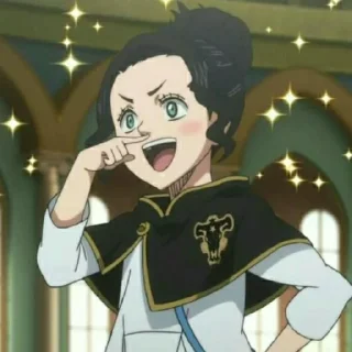 🙃 Black clover, sticker Telegram 12 sur 35