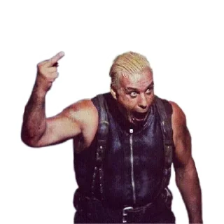 🖕 Рамштайн @stickernayaa, стикер Telegram 21 из 25
