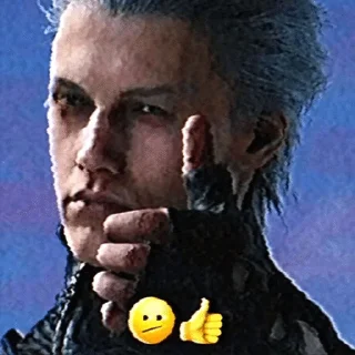 👍 Devil may cry, Telegram sticker 22 of 92