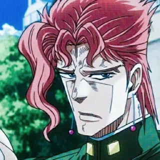🍒 Noriaki Kakyoin @diosstickers, Telegram sticker 14 of 120