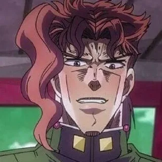 🍒 Noriaki Kakyoin @diosstickers, Telegram sticker 6 of 120