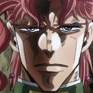 🍒 Noriaki Kakyoin @diosstickers, Telegram sticker 5 of 120