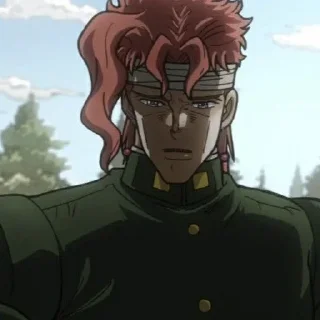🍒 Noriaki Kakyoin @diosstickers, Telegram sticker 20 of 120