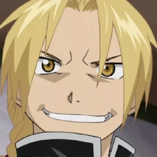 🦾 |•Edward Elric •|, стикер Telegram 9 из 60