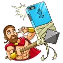 🤳 This is Sparta!, стикер Telegram 15 из 40