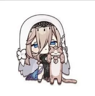 😺 Тип хонкай, ок да, sticker Telegram 14 sur 15
