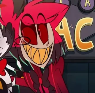 🍾 @HazbinHotelStickers x @Earth928B, sticker Telegram 8 sur 35
