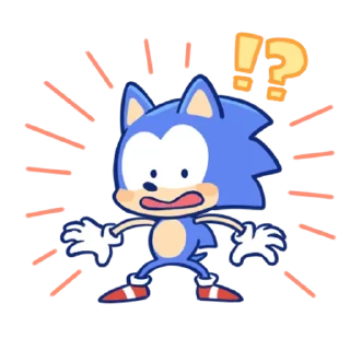 ⚡️ Sonic Cute Emoji, sticker Telegram 14 sur 42