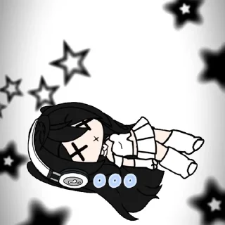 🌟 Стикеры гача от @La1ryxt, стикер Telegram 15 из 17