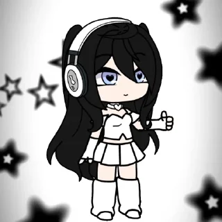 🌟 Стикеры гача от @La1ryxt, стикер Telegram 11 из 17
