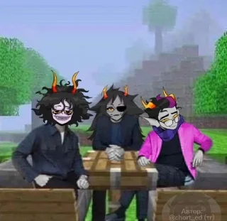 🌟 Детдомовцы (Homestuck), sticker Telegram 9 sur 120