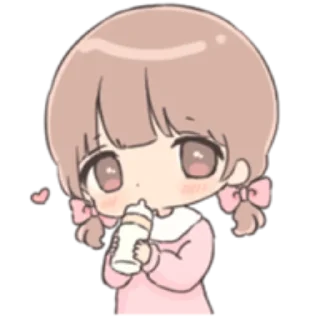 🍼 Usagikei1 by: @waifustiks, Telegram sticker 12 of 80