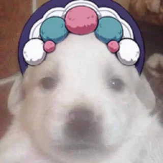 🐶 Моськи из геншин by @gihsrstic, sticker Telegram 13 sur 24