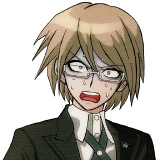 😨 / Danganronpa pack by @wanna_s_l_e_e_p /, стикер Telegram 13 из 120
