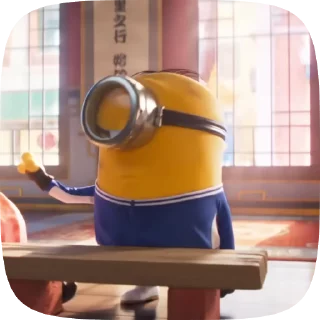 🍌 🍌 - minions ; @helpfrteodora, Telegram sticker 5 of 25