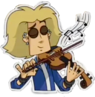 🙂 Metal Family, Glam (qzzvnt), стикер Telegram 16 из 51