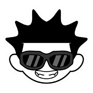 😎 Y2K characters @DozaEmoji, sticker Telegram 14 sur 60