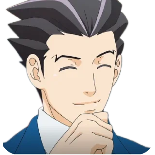 🥰 Phoenix Wright, стікер Telegram 5 з 36