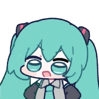 😤 みらつのミク :: @futasticker, стікер Telegram 12 з 86