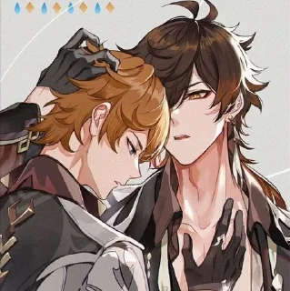 🤎 ᴢʜᴏɴɢʟɪ x ᴛᴀʀᴛᴀɢʟɪᴀ @demkell, стікер Telegram 21 з 80