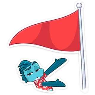 ⛳ Фиш и Фишка • @TgSticker, стікер Telegram 5 з 48