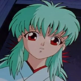 😨 Yu Yu Hakusho by @Dzha_bog, sticker Telegram 19 sur 52
