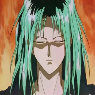 🔥 Yu Yu Hakusho by @Dzha_bog, sticker Telegram 24 sur 52