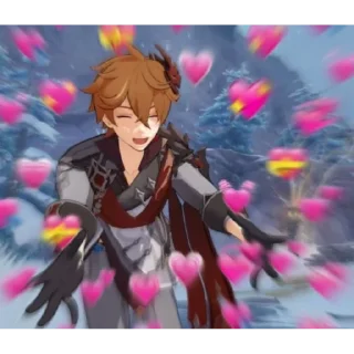 ❤️ Геншин, Telegram sticker 8 of 36