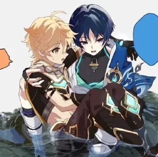 Scara x Aether @NiigoMiku