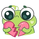 💔 Лягуш Пип (@TgSticker), sticker Telegram 22 sur 48