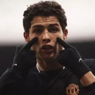 🏆 Cristiano Ronaldo young, Telegram sticker 8 of 120