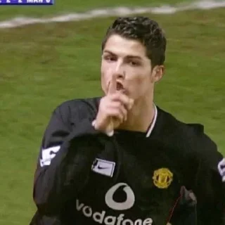 🏆 Cristiano Ronaldo young, Telegram sticker 14 of 120