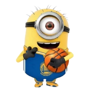 🏀 Миньоны, стікер Telegram 23 з 66