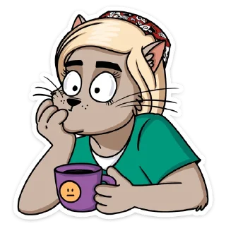 ☹️ Мария :: @stickroom, Telegram sticker 19 of 52