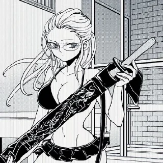 🗡 ☆•Peko Pekoyama•☆, стікер Telegram 19 з 37
