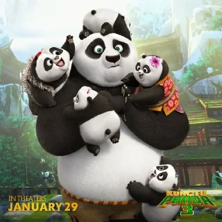 🌟 Кунг-фу пандо 🐼, Telegram sticker 20 of 37