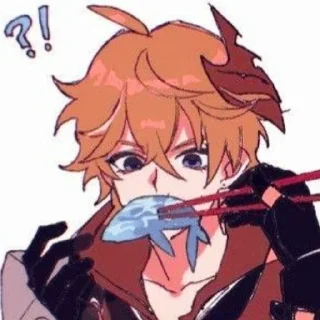 💦 Тарталья | @genshinbyevico, стікер Telegram 9 з 39