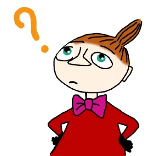 🤨 MOOMIN, sticker Telegram 21 sur 100