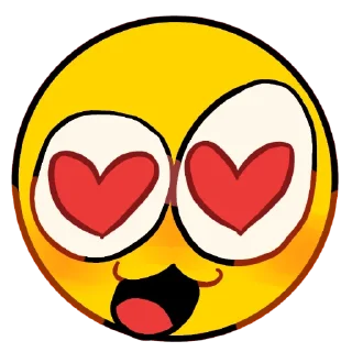 😍 Глупые глозастики, стікер Telegram 5 з 29