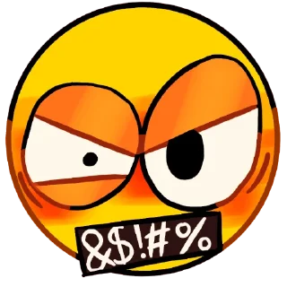🤬 Глупые глозастики, стікер Telegram 22 з 29