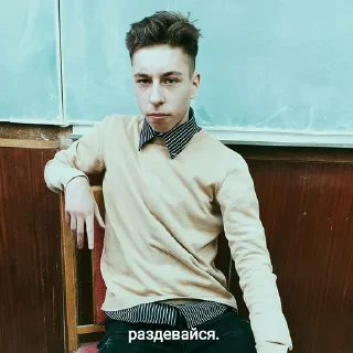 👱‍♂ Бред асексуала, стикер Telegram 22 из 118