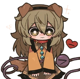 ❤️ koishi by @NotGoodYurimi, Telegram sticker 12 of 120