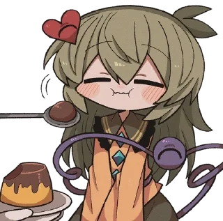 ❤️ koishi by @NotGoodYurimi, Telegram sticker 18 of 120