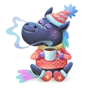 🦄 @TVstickers Rainbow, Telegram sticker 7 of 19