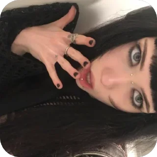 🫥 frik💜💜💜, sticker Telegram 16 sur 61