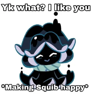😍 Squid Ink автор— @I_Love_Cookie5606, стікер Telegram 13 з 15