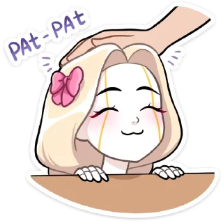 🤗 Кукла Алиса @Nyasticks, Telegram sticker 13 of 49