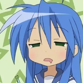 🫐 Konata Izumi!!, Telegram sticker 13 of 13