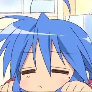 🫐 Konata Izumi!!, Telegram sticker 1 of 13